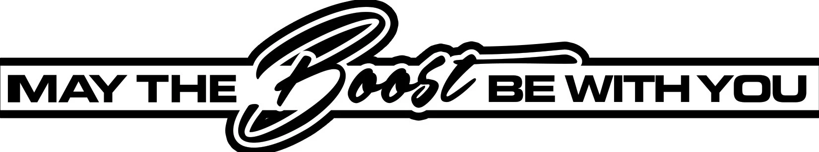 May the Boost be With You Sticker - Image 3
